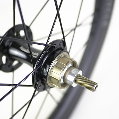SMC 16" 349 30mm 3-4 Speed Carbon Wheelset for Brompton Bicycle