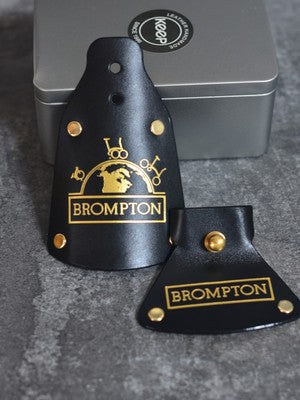 KEEP Leather Mud Flap for Brompton Bicycle
