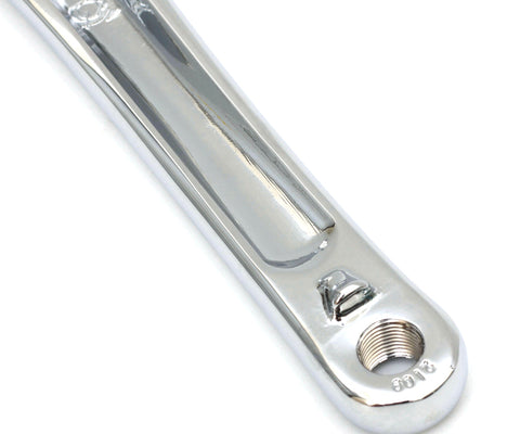 Polished Crankset for Brompton Bicycle