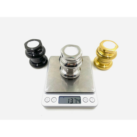 Union Jack Titanium / Aluminum 1-1/8 34mm Threaded Headset for Brompton Bicycle