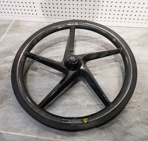 Carboncian 5 Spokes 349 16" Carbon Wheelset for Brompton Bicycle