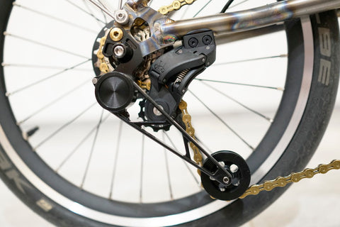 Union Jack 7 Speed Tensioner for Brompton Bicycle P/T Line