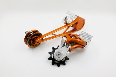 Union Jack 7 Speed Derailleur + Tensioner set for Brompton Bicycle A/C/E Line
