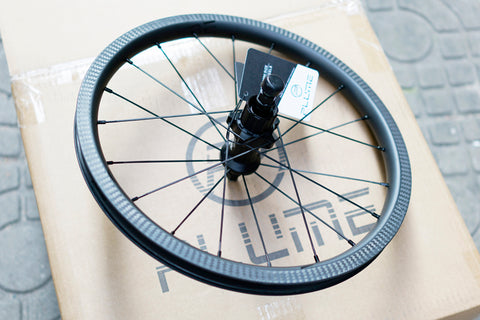 SMC 16" 349 Plume Carbon 7 Speed Wheelset for Brompton Bicycle