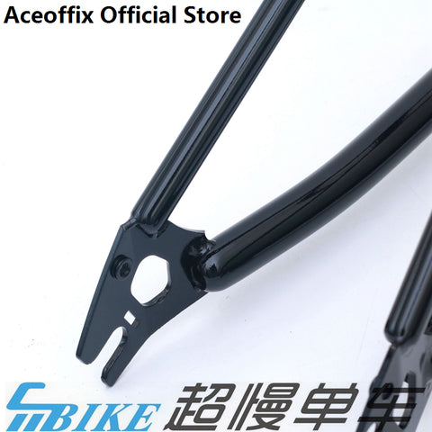 ACE P Line Style Steel Front Fork and Rear Triangle Set