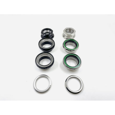 Union Jack Titanium / Aluminum 1-1/8 34mm Threaded Headset for Brompton Bicycle
