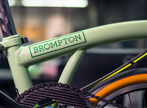 Fantastic4 Brompton Bicycle Frame Waterproof Sticker