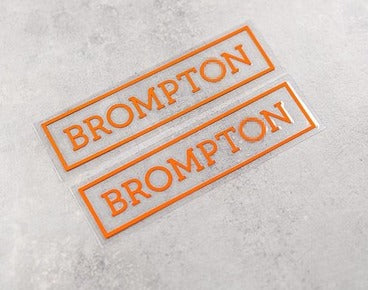 Fantastic4 Brompton Bicycle Frame Waterproof Sticker
