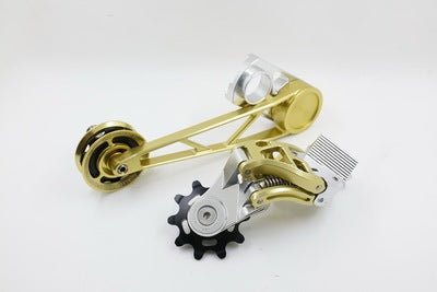 Union Jack 7 Speed Derailleur + Tensioner set for Brompton Bicycle A/C/E Line