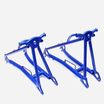 Aceoffix Replacment 4130 Steel Frame / Triangle / Fork / Stem Set for Brompton Bicycle