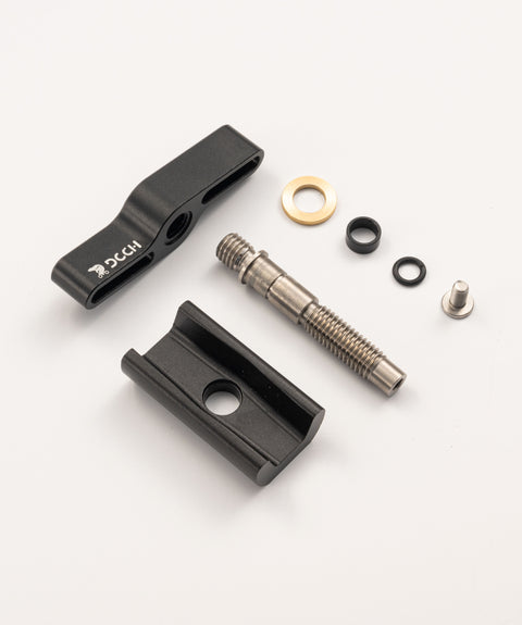 DCCH Hinge Clamp Lever + Plate Set for Brompton Bicycle