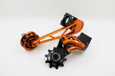 Union Jack 7 Speed Derailleur + Tensioner set for Brompton Bicycle A/C/E Line