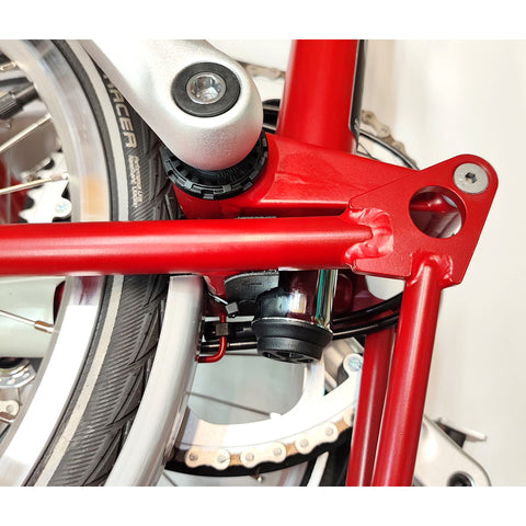 Fantastic4 Rolling-with-Seatpost-Up Gadget for Brompton Bicycle