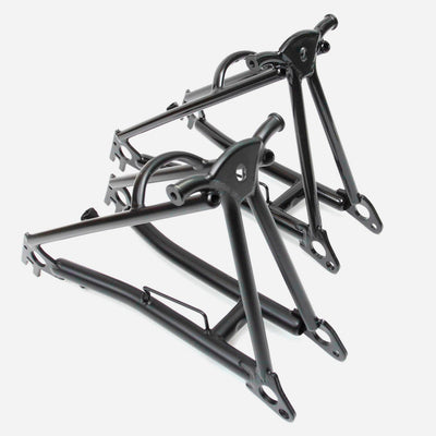 Aceoffix Replacment 4130 Steel Frame / Triangle / Fork / Stem Set for Brompton Bicycle