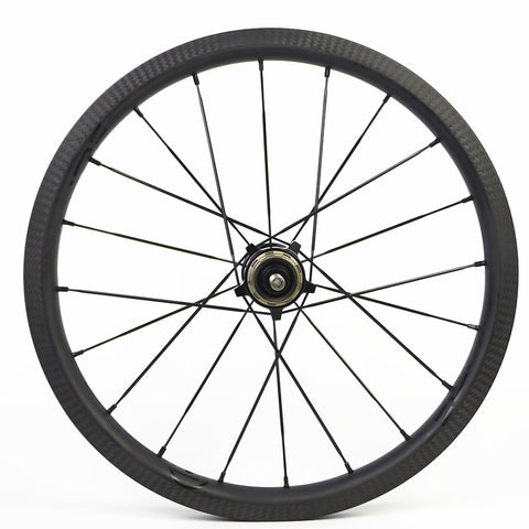 SMC 16" 349 Plume Carbon 2-4 Speed Wheelset for Brompton Bicycle