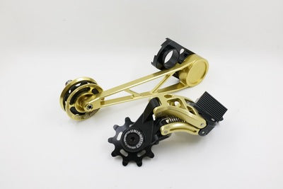 Union Jack 7 Speed Derailleur + Tensioner set for Brompton Bicycle A/C/E Line