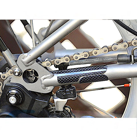 Union Jack Carbon Frame Protector for Brompton Bicycle