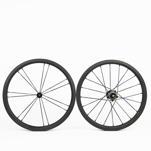 SMC 16" 349 Plume Carbon 2-4 Speed Wheelset for Brompton Bicycle