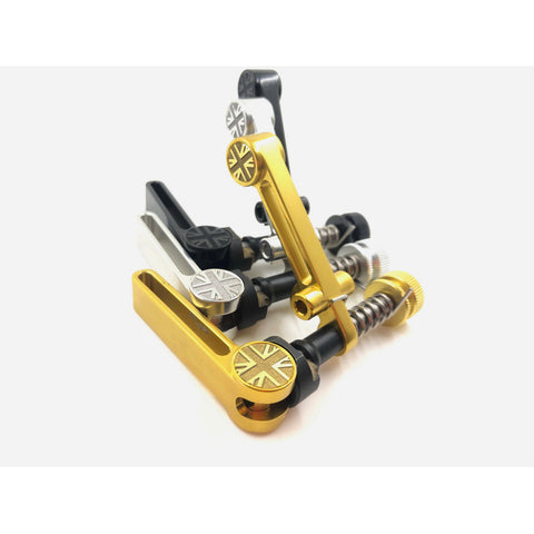 Union Jack CNC Seatpost Clamp Set for Brompton Bicycle