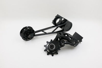 Union Jack 7 Speed Derailleur + Tensioner set for Brompton Bicycle A/C/E Line