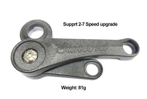 Suncord Carbon fiber 5-7 Speed Tensioner + 7 Speed Cog Set for Brompton Bicycle