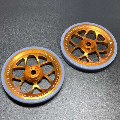 RA Bike Sakura Blossom 70mm Easy wheels for Brompton Bicycle