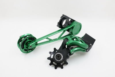 Union Jack 7 Speed Derailleur + Tensioner set for Brompton Bicycle A/C/E Line