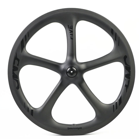 SMC FIVE 16" 349 5 Spokes Carbon Wheelset for Brompton Bicycle