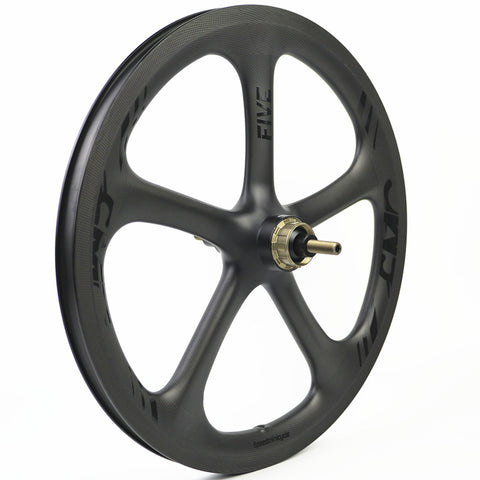 SMC FIVE 16" 349 5 Spokes Carbon Wheelset for Brompton Bicycle