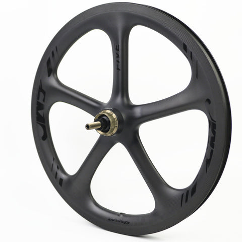 SMC FIVE 16" 349 5 Spokes Carbon Wheelset for Brompton Bicycle