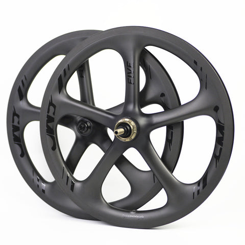 SMC FIVE 16" 349 5 Spokes Carbon Wheelset for Brompton Bicycle