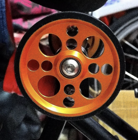 Fantastic4 Aluminum Easy Wheels for Brompton Bicycle