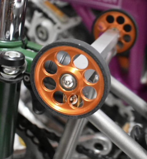 Fantastic4 Aluminum Easy Wheels for Brompton Bicycle