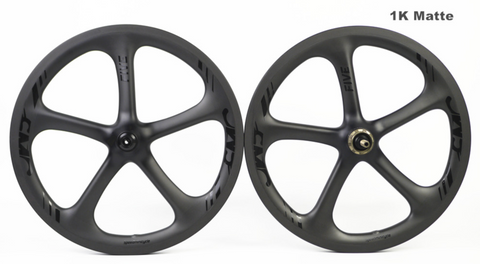 SMC FIVE 16" 349 5 Spokes Carbon Wheelset for Brompton Bicycle