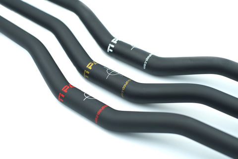 Ti Parts Workshop Carbon Riser Handlebar 25.4mm x 600mm for Brompton Bicycle