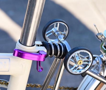 H&H Titanium Suspension for Brompton Bicycle A/C Line