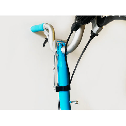 Union Jack Aluminium CNC Water Bottle Cage Stem Adaptor for Brompton Bicycle