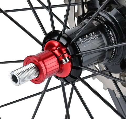DCCH Super Noro 16" 349 7 Speed Wheelset for Brompton Bicycle