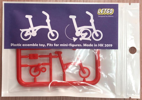 Letgo Brompton Bicycle for Lego Minifigures