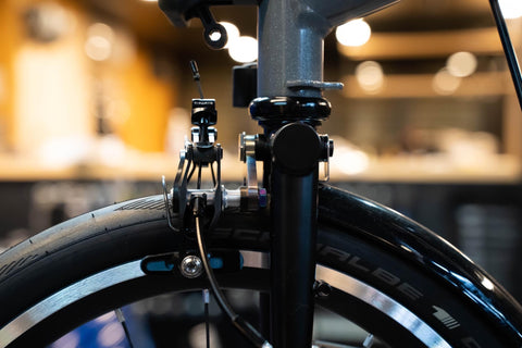 Ti Parts Workshop Titanium eeBrake Direct Mount Adapter for Brompton Bicycle