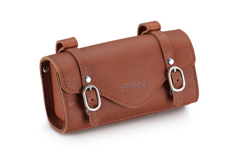 STRIDA Leather Saddle Bag