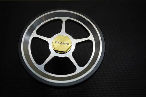 Ti Parts Workshop Titanium 76mm Eazy Wheels for Brompton Bicycle