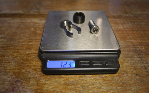 Ti Parts Workshop Titanium Stem Catcher Set for Brompton Bicycle
