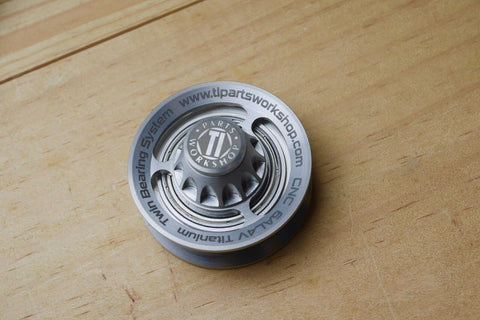 Ti Parts Workshop Titanium Chain Tensioner Pulley for Brompton Bicycle