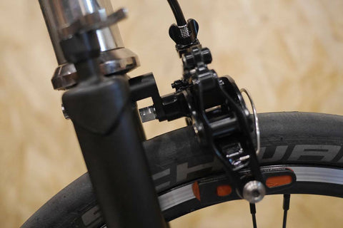 Ti Parts Workshop Titanium eeBrake Adapter for Brompton Bicycle