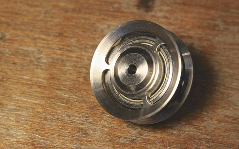 Ti Parts Workshop Titanium Chain Tensioner Pulley for Brompton Bicycle