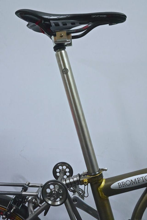 Ti Parts Workshop Titanium Seatpost for Brompton Bicycle