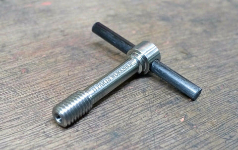 Ti Parts Workshop Carbon + Titanium Hinge Clamp Lever for Brompton Bicycle