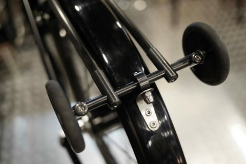 Ti Parts Workshop Titanium + Carbon Rear Rack for Brompton Bicycle