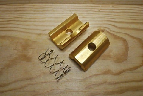 Ti Parts Workshop Titanium Hinge Clamp Plates for Brompton Bicycle